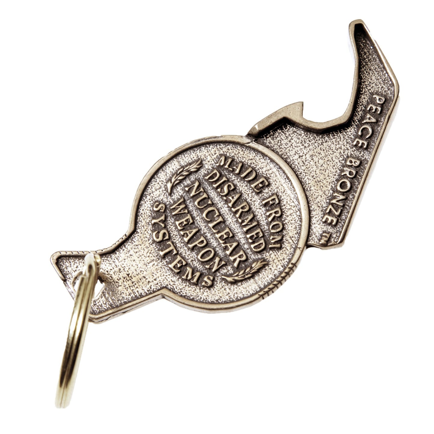 Beers Not Bombs "The Raptor" Bottle Opener Key Chain