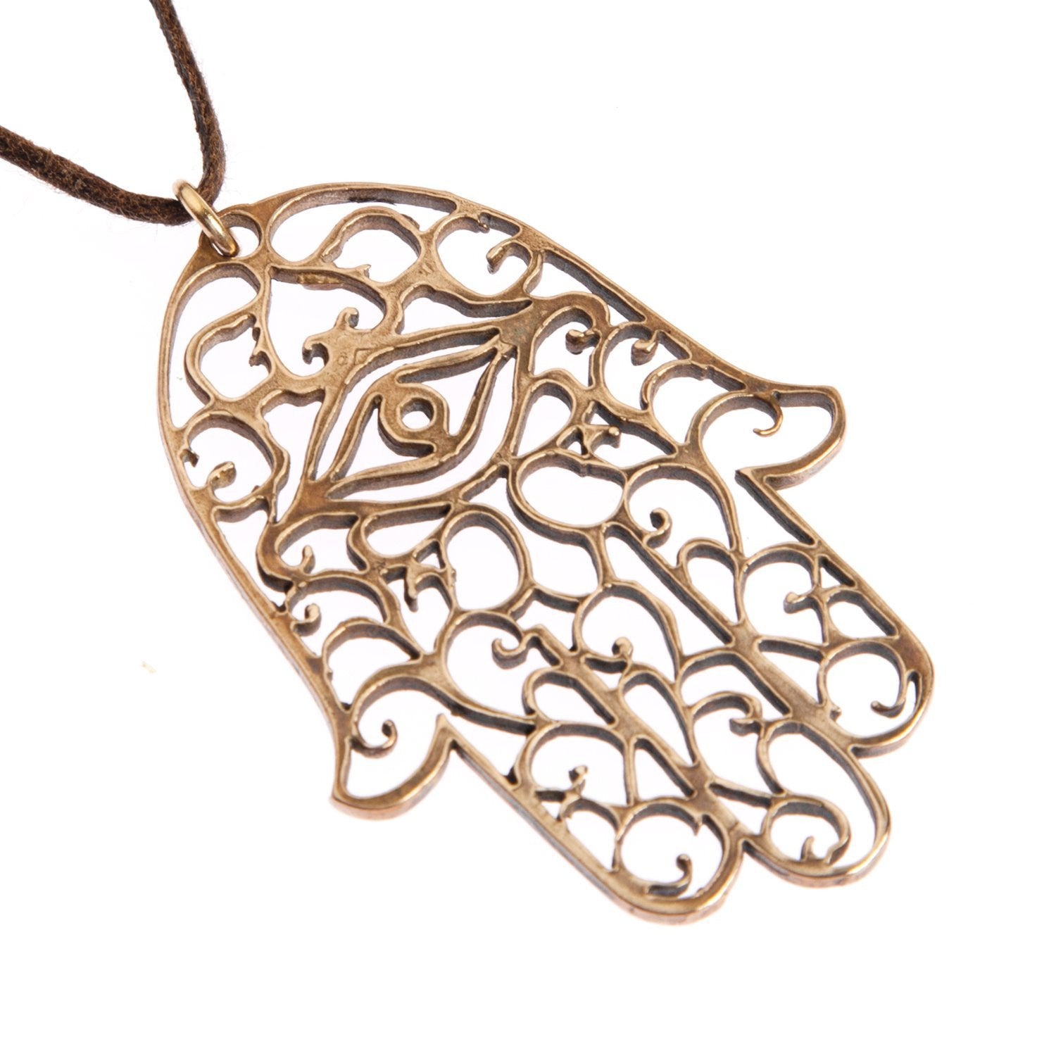 Large hamsa pendant on sale