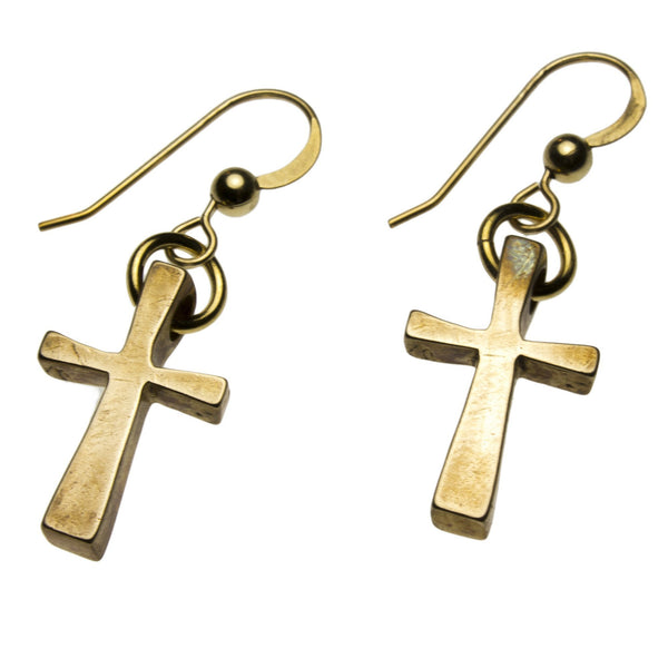 Earrings: Christian Crosses